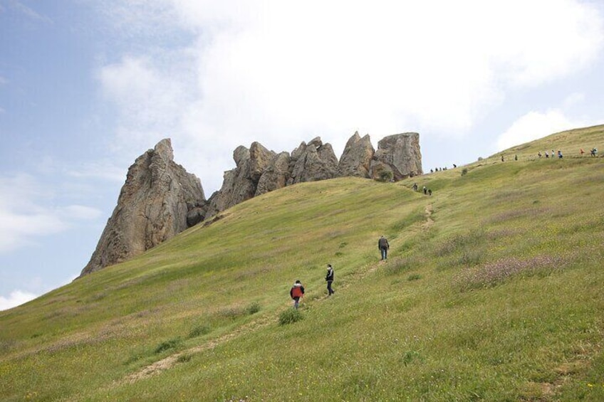 Beshbarmag mountain with sea view and Candy Mountains * Day Tour