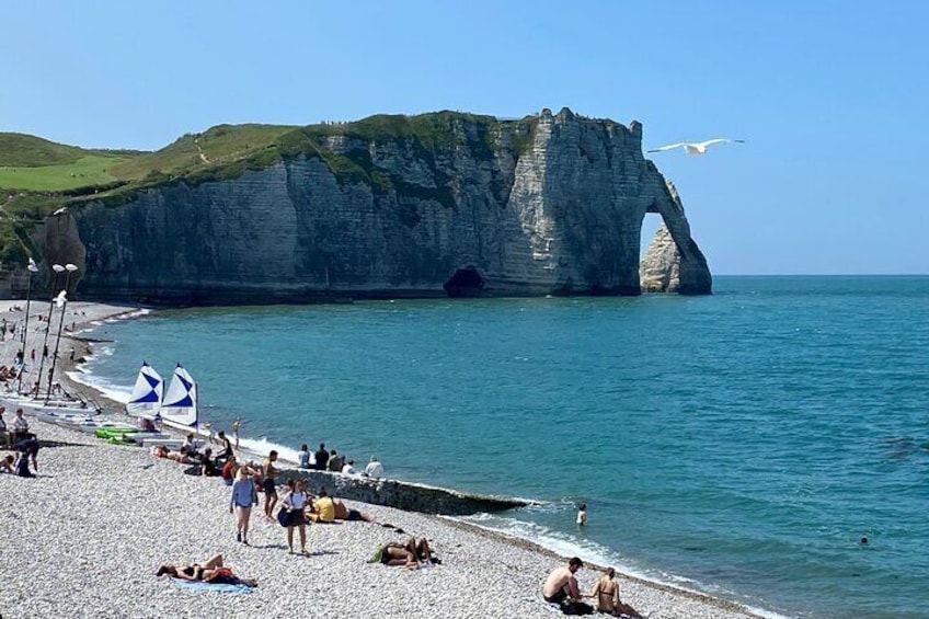 Normandy Honfleur, Etretat Cliffs Live Guided Private Trip