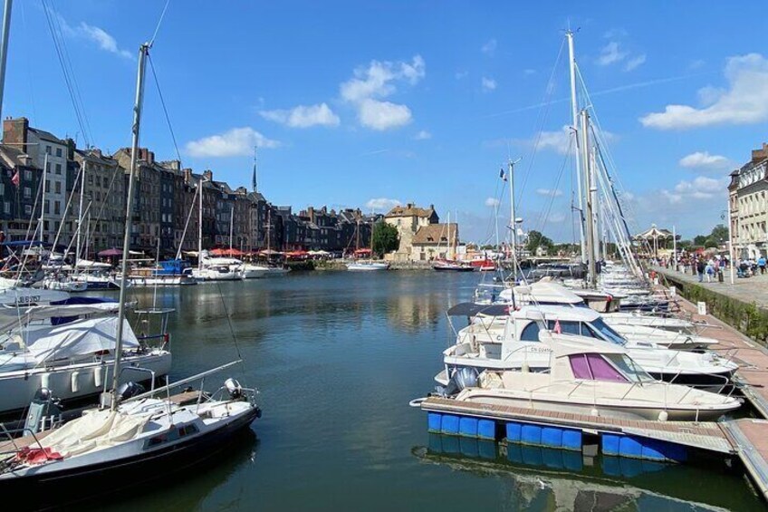 Normandy Honfleur, Etretat Cliffs Live Guided Private Trip