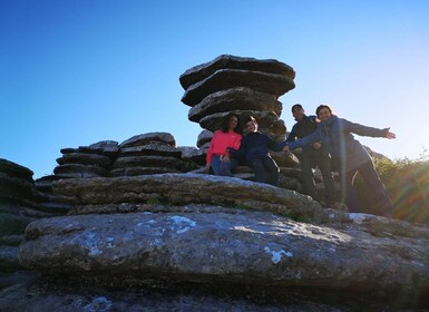 De Málaga : Randonnée guidée à El Torcal de Antequera