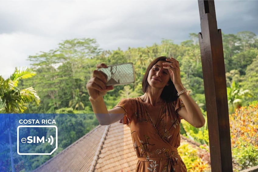 Quepos: Unlimited Costa Rica Internet with eSIM Mobile Data Plan