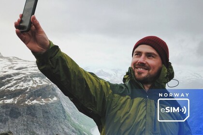 Tromso: Unlimited Norway Internet with eSIM Mobile Data Plan
