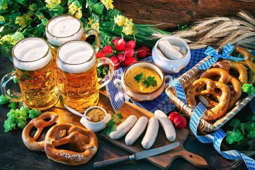 Beer Tasting and Oktoberfest Museum Private Tour in Munich