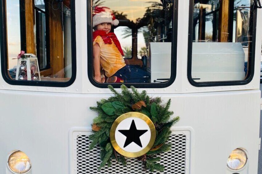 St Pete's Annual Holiday Lights Trolley Tour