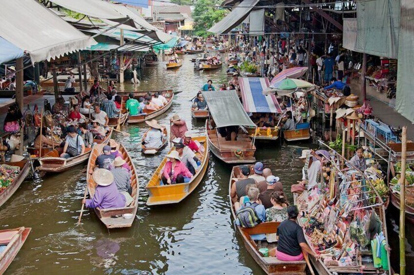 Damnoen Floating Market Half-Day Tour