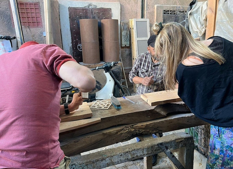 Picture 1 for Activity Hands-On Moroccan Wood Carving Workshop with Local Experts