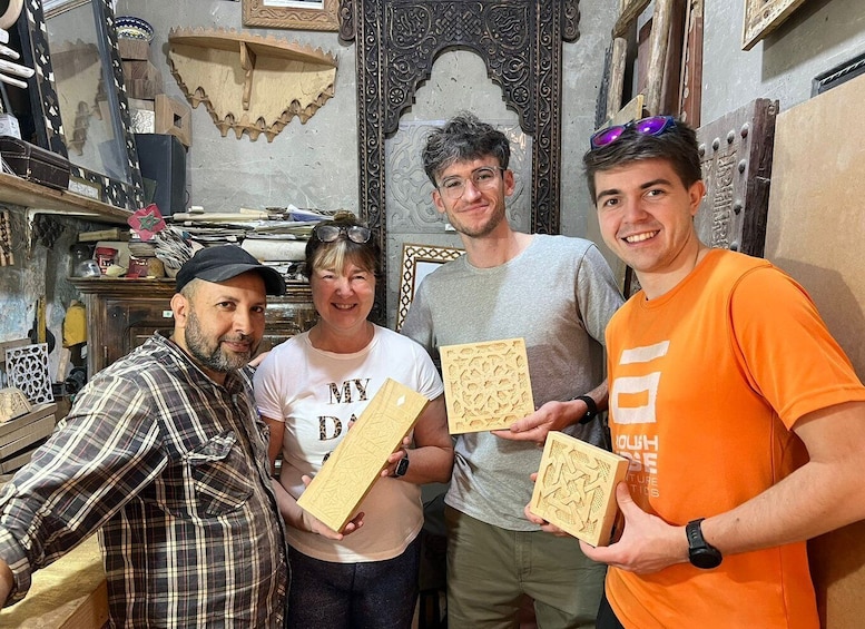 Picture 2 for Activity Hands-On Moroccan Wood Carving Workshop with Local Experts