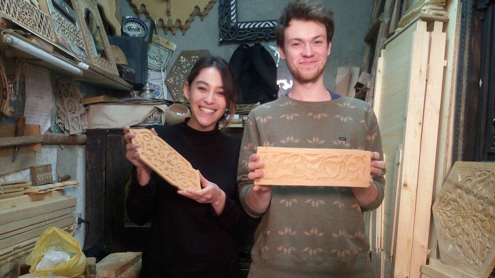 Picture 3 for Activity Hands-On Moroccan Wood Carving Workshop with Local Experts