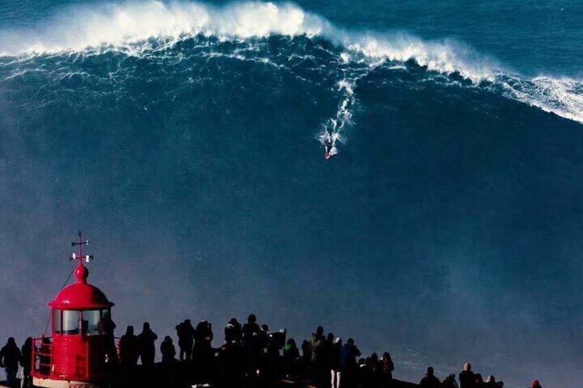 From Lisbon Nazare Big Waves and Obidos Day Trip