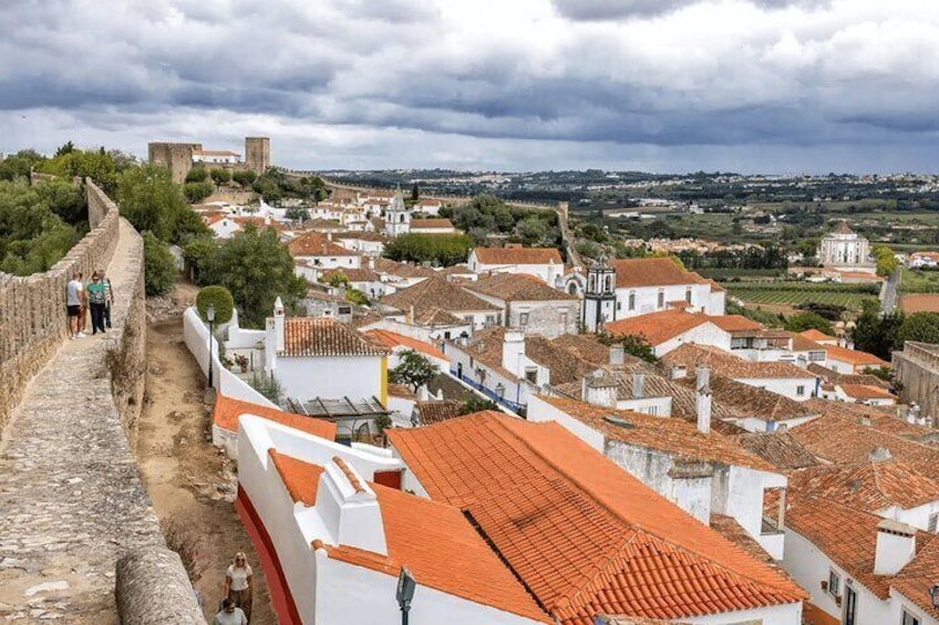 From Lisbon Nazare Big Waves and Obidos Day Trip