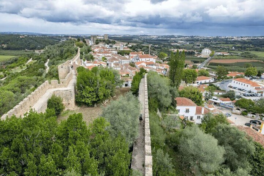 From Lisbon Nazare Big Waves and Obidos Day Trip