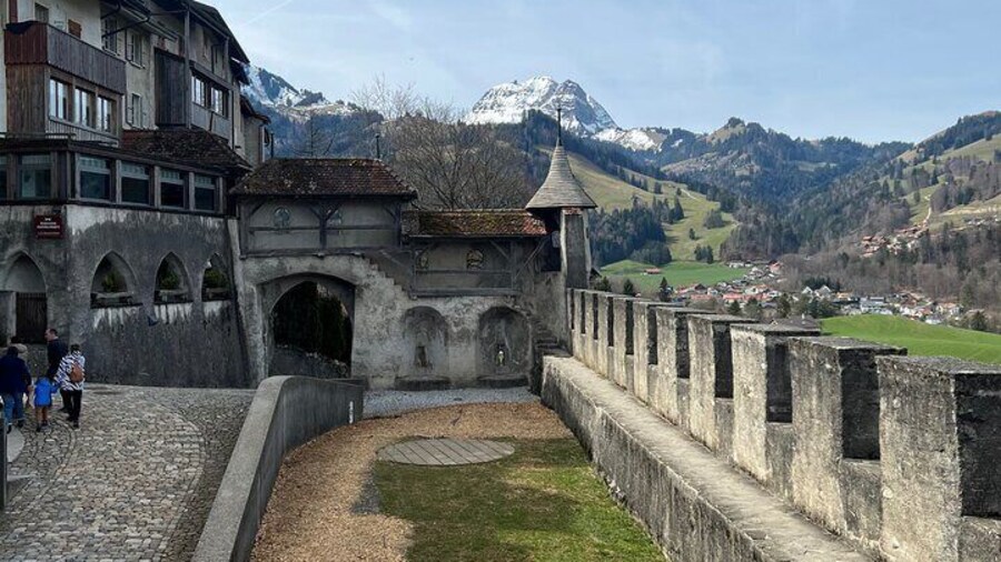 View from Gruyère fortress