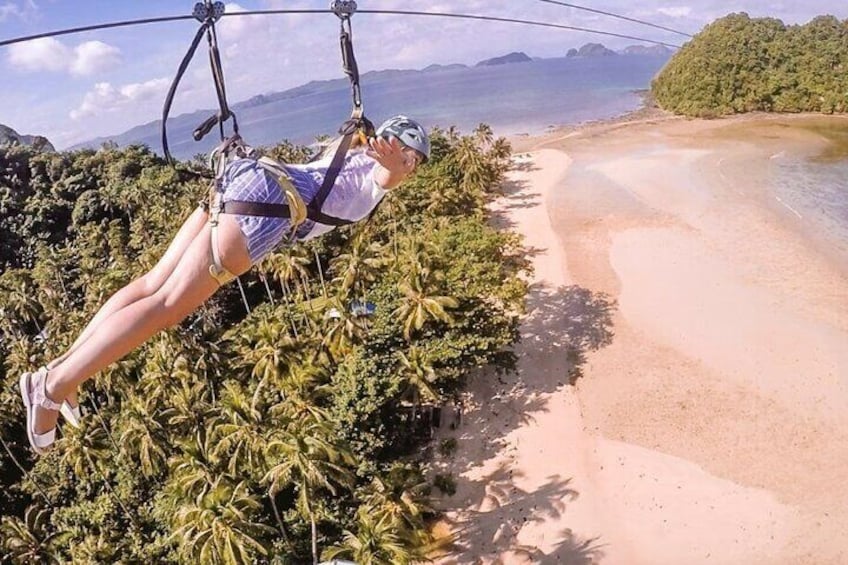 El Nido Palawan Zipline One Way