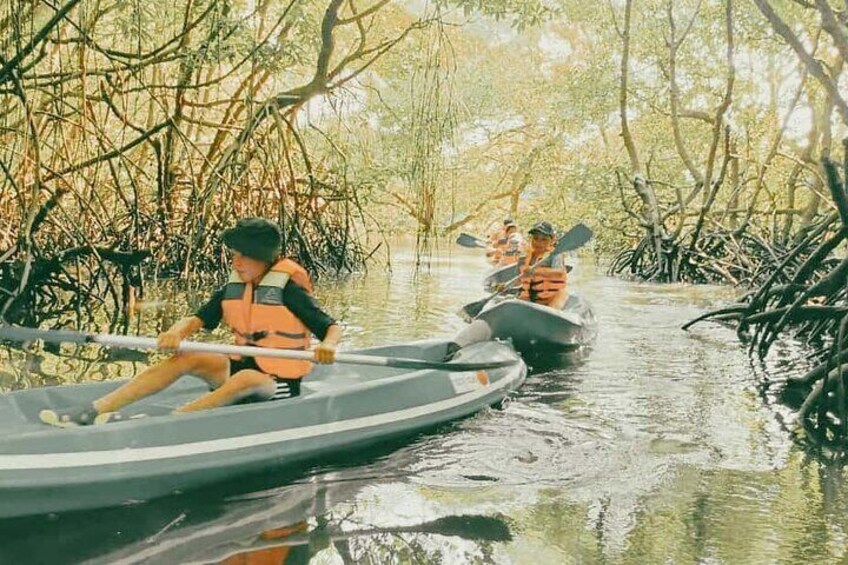 Bali Mangrove Forest Canoeing, Uluwatu Temple and Kecak Dance