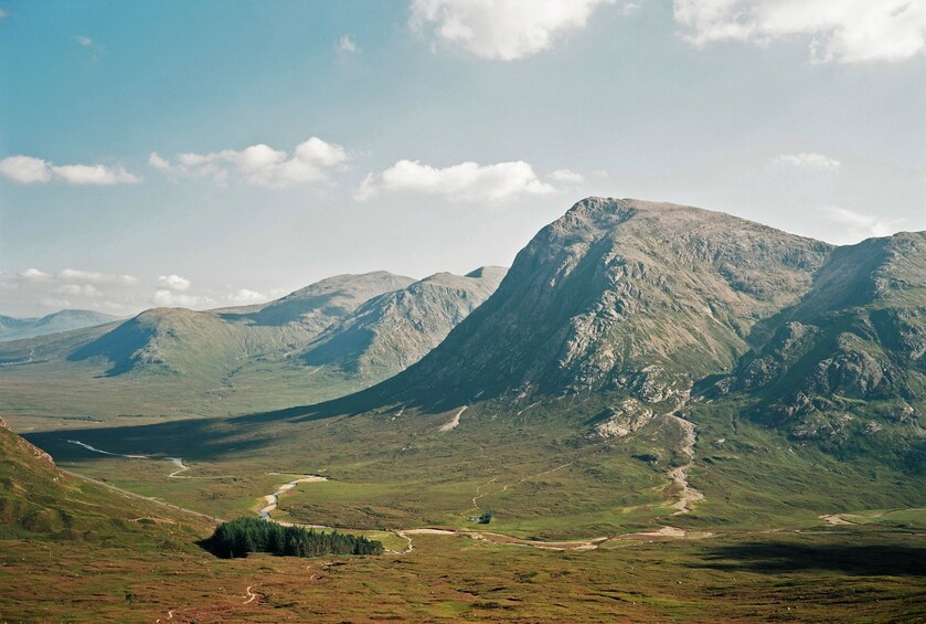 Landscape view of Glen Coe 