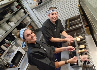 Authentic Japanese Cooking: Onigiri, Yakitori & Tamagoyaki