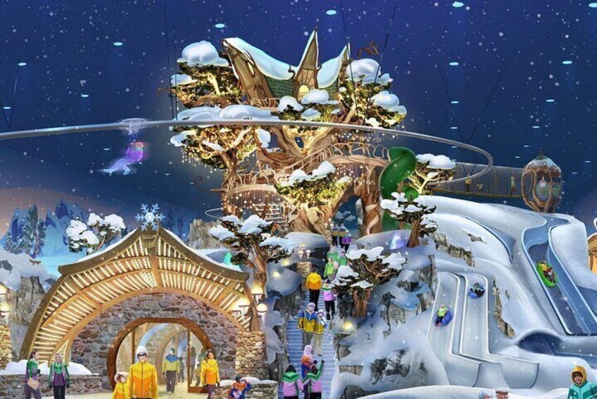 Snow Abu Dhabi Admission Ticket