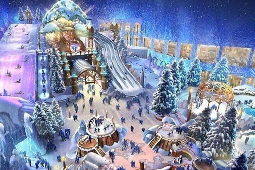 Snow Abu Dhabi Admission Ticket