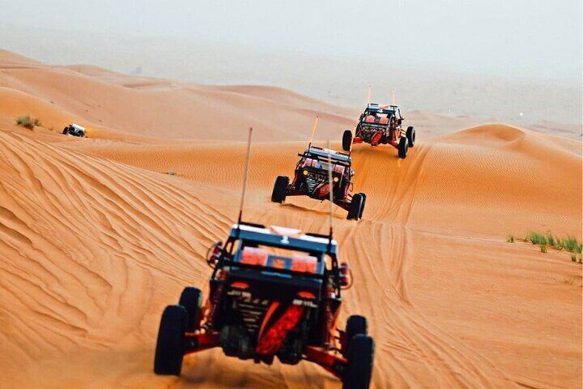 4 Seater Dune Buggy Experience in Dubai's with Shared Transfer