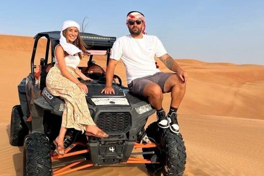 4 Seater Dune Buggy Experience in Dubai's with Shared Transfer