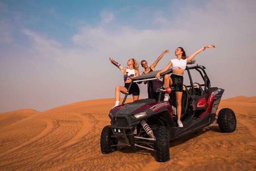 4 Seater Dune Buggy Experience in Dubai's with Shared Transfer