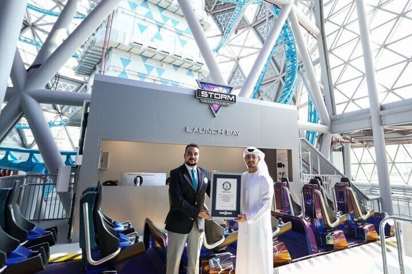 Dubai The Storm Coaster Admission Ticket