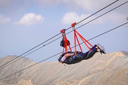 Jebel Jais zipline World's Longest zipline Experience from Dubai