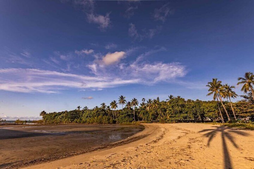 The beach in front of St Mary's by the Sea