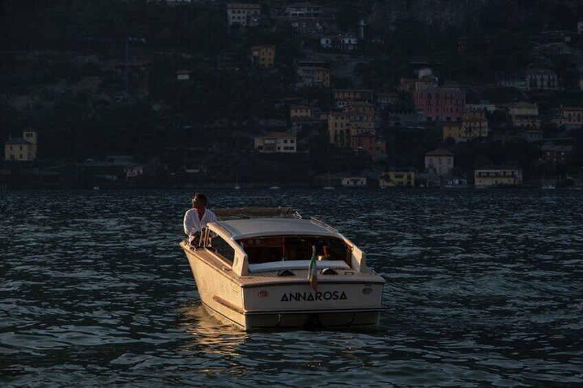 3 hour Luxury Private Boat Tour on Lake Como