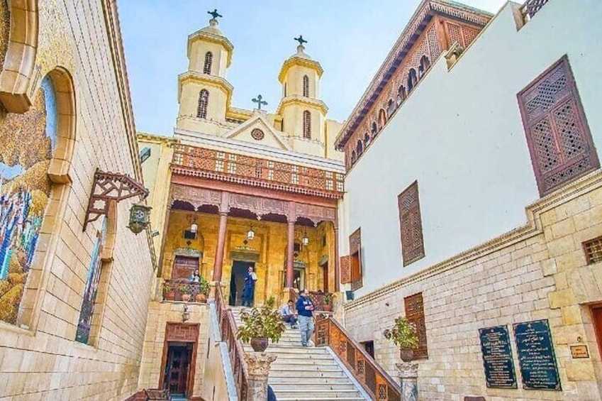 2 Day Pyramids Museum Memphis Coptic Cairo Private Tour