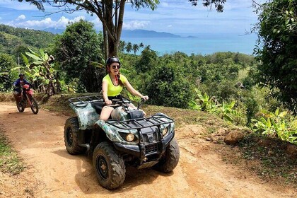 ATV Jungle Ride with Hin Lad Waterfall Visit from Koh Samui