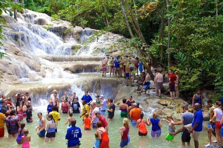 Dunn's River Falls and Blue Hole Private Tour from Montego Bay