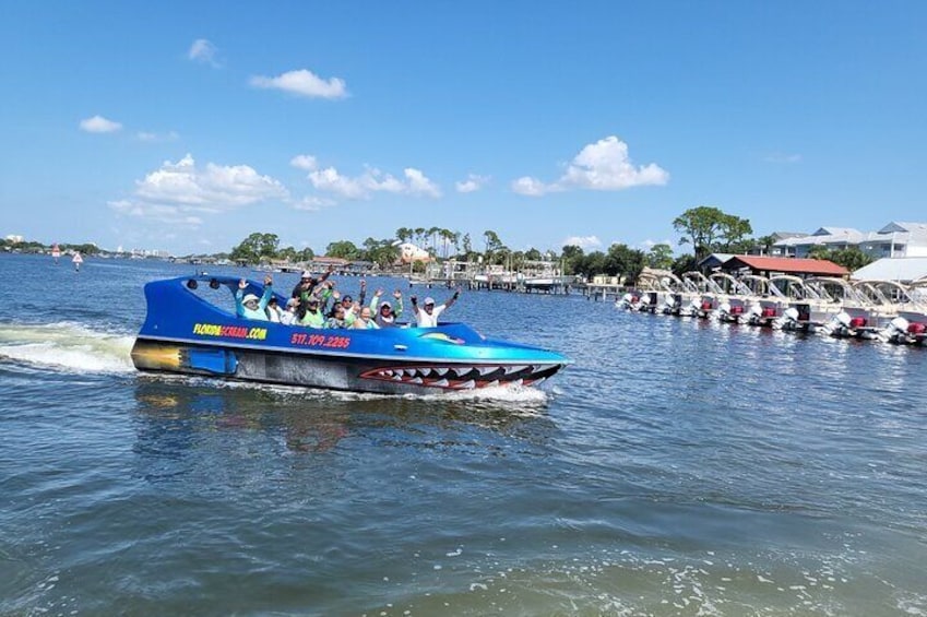 Panama City Beach Thrill Ride Boat Tour