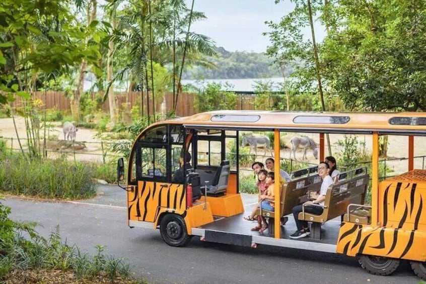 Singapore Mandai Wildlife Entry Ticket with Tram Ride