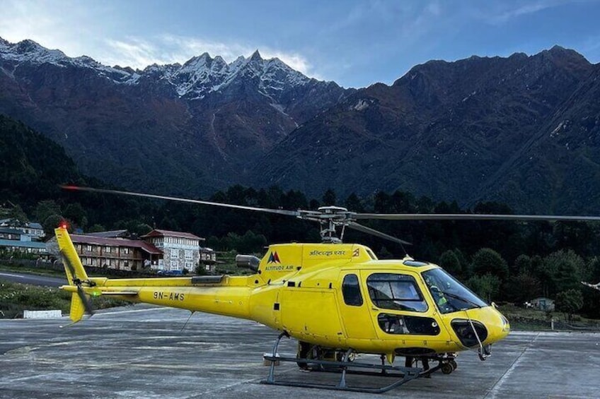 Everest Base Camp Helicopter Tour 
