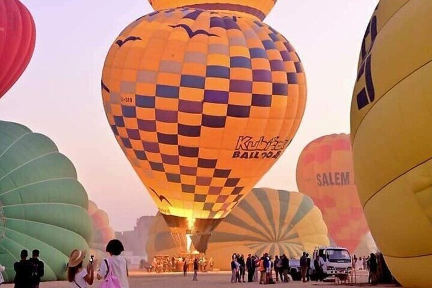 Sunrise Hot Air Balloon Ride from Hurghada to Luxor