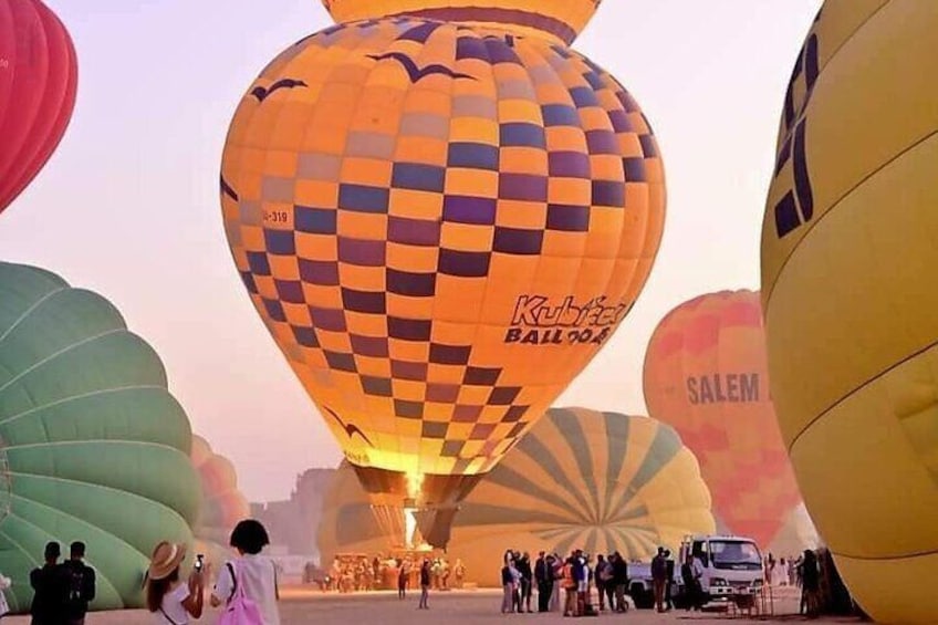 Sunrise Hot Air Balloon Ride from Hurghada to Luxor