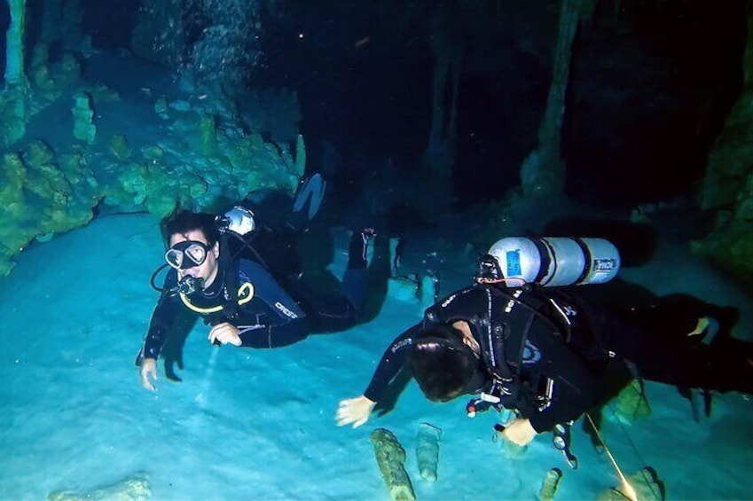 Cenotes Taak Bi Ha and Taak Be Luum Guided Diving Tour