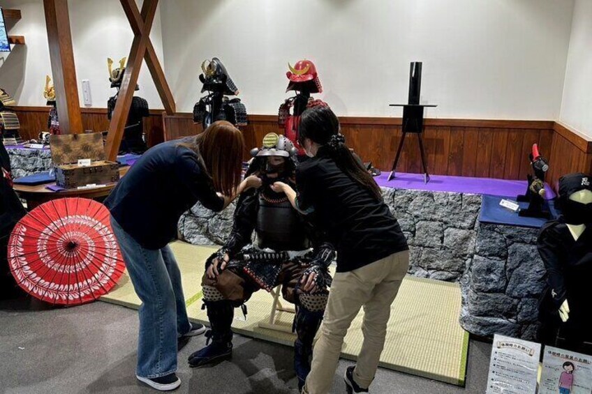 Gyoda Oshi Castle Samurai Experience