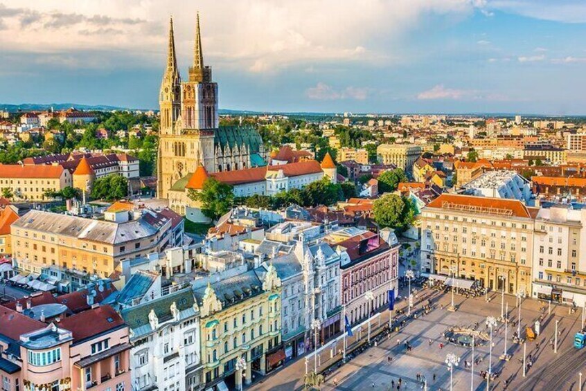 Zagreb Full-Day Tour From Vienna with Private Transfers