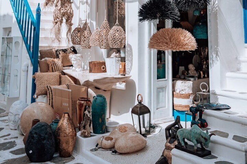 Private Shopping Tour in Mykonos