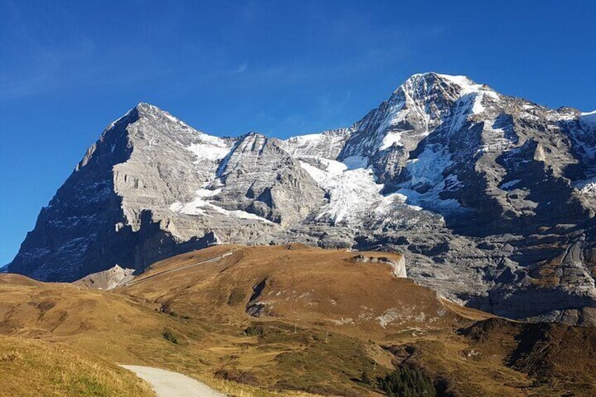 Eiger, Mönch and Jungfrau mountain view