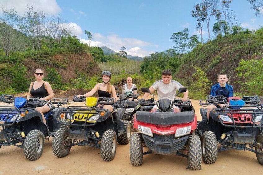 ATV Ride Through Mountain and Waterfall Trails in Khao Lak