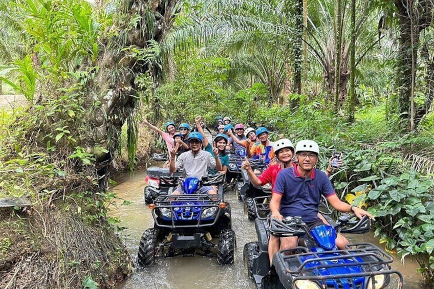 ATV Ride Through Mountain and Waterfall Trails in Khao Lak