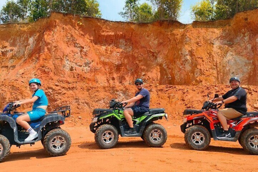 ATV Ride Through Mountain and Waterfall Trails in Khao Lak