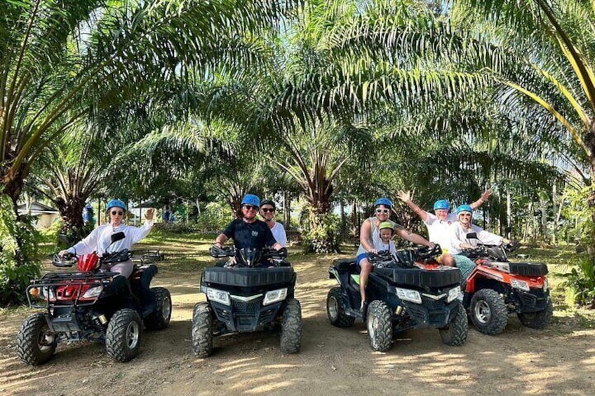 ATV Ride Through Mountain and Waterfall Trails in Khao Lak