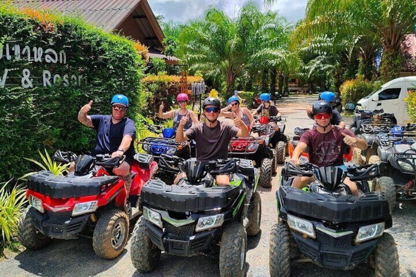 ATV Ride Through Mountain and Waterfall Trails in Khao Lak