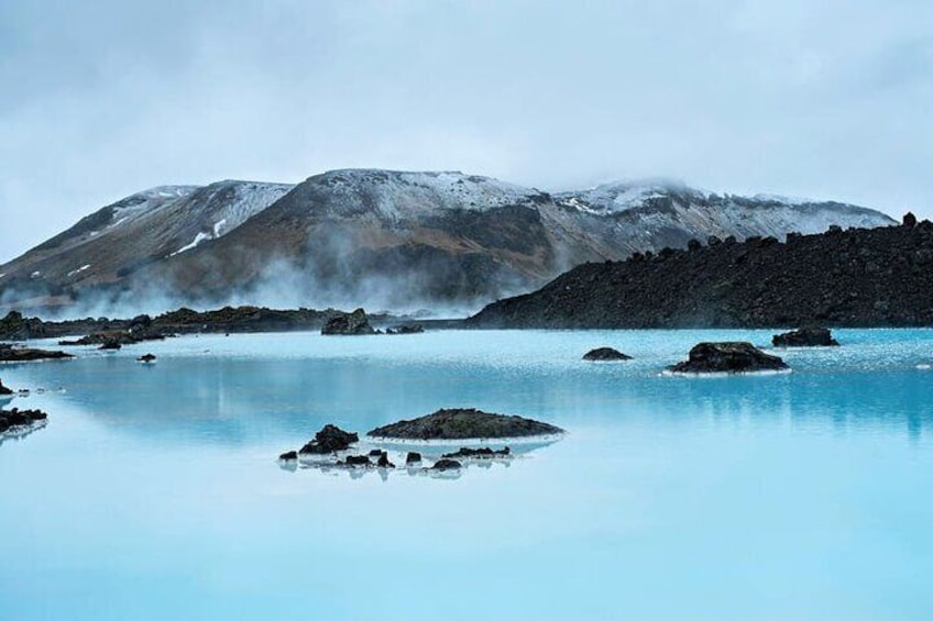 Private Reykjanes Peninsula, Lava Tunnel and Blue Lagoon Tour