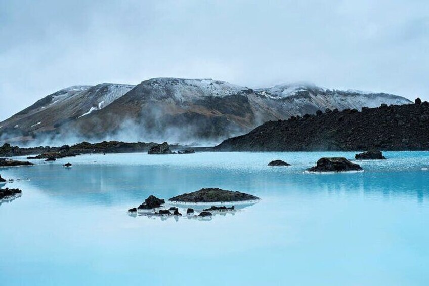 Private Reykjanes Peninsula, Lava Tunnel and Blue Lagoon Tour
