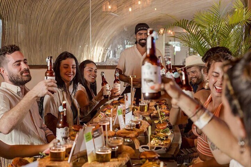 Beer Tasting and Delicious Traditional Bites in Tulum